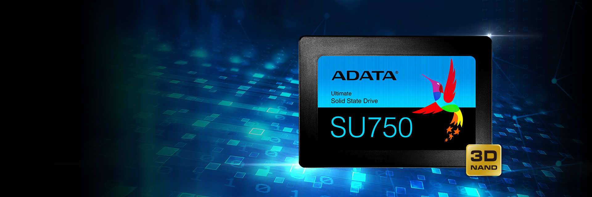 اس اس دی 512 گیگابیت ای دیتا مدل ADATA 3D NAND Flash SU750